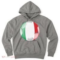 Soccer Ball Country Flag Italy Hoodie thumb 0