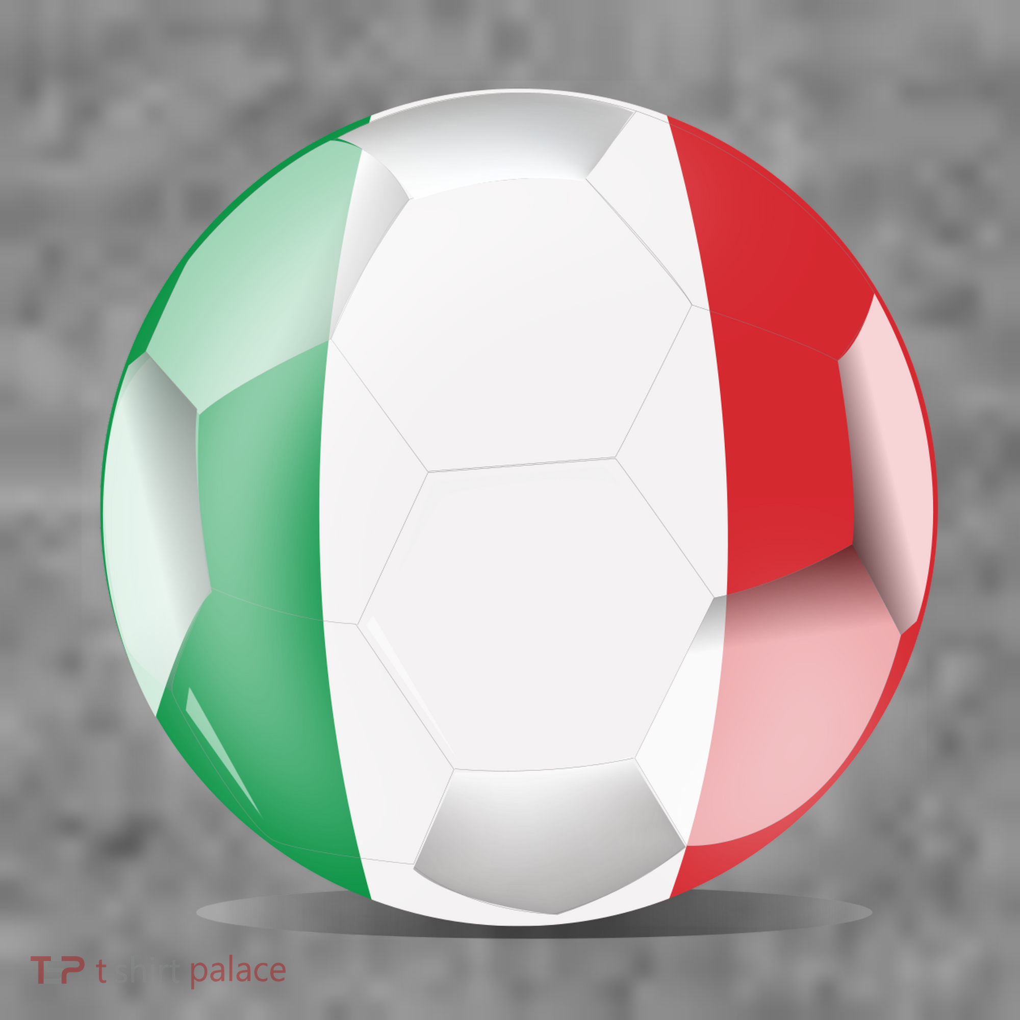 Soccer Ball Country Flag Italy Hoodie