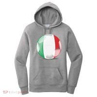 Soccer Ball Country Flag Italy Women's Hoodie thumb 0