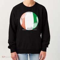 Soccer Ball Country Flag Ivory Coast Women's Sweatshirt thumb 0