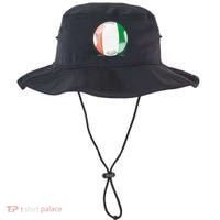 Soccer Ball Country Flag Ivory Coast Bucket Hat thumb 0