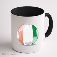 Soccer Ball Country Flag Ivory Coast Coffee Mug thumb 1