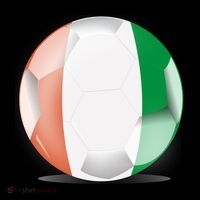 Soccer Ball Country Flag Ivory Coast Coffee Mug thumb 5