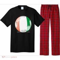 Soccer Ball Country Flag Ivory Coast Pajama Set thumb 0