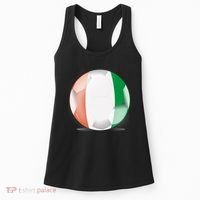 Soccer Ball Country Flag Ivory Coast Women's Tank Top thumb 0