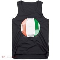 Soccer Ball Country Flag Ivory Coast Tank Top thumb 0
