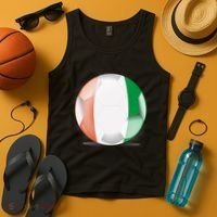 Soccer Ball Country Flag Ivory Coast Tank Top thumb 4