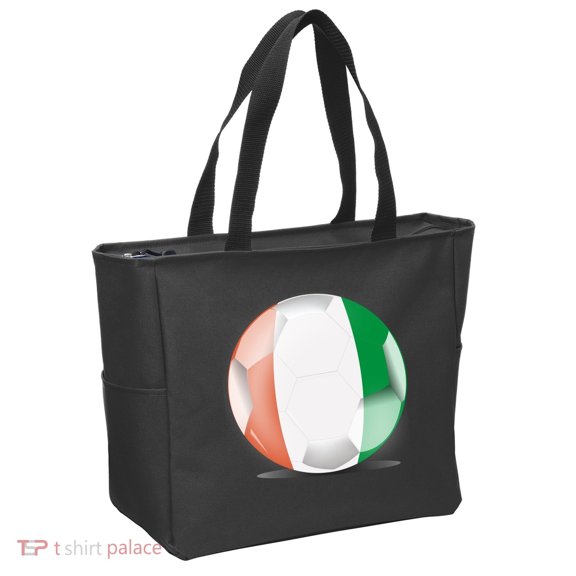 Soccer Ball Country Flag Ivory Coast Tote Bag