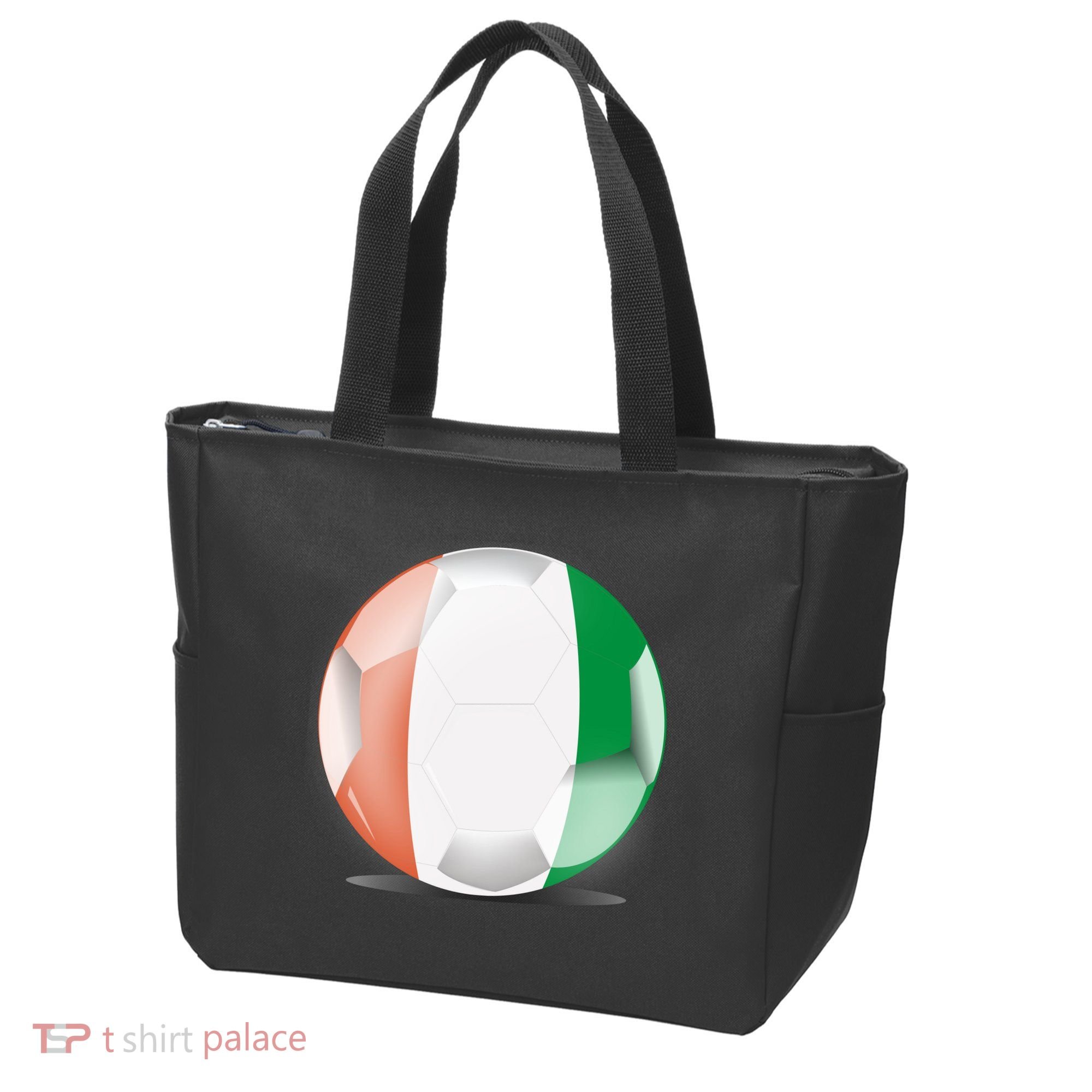 Soccer Ball Country Flag Ivory Coast Tote Bag