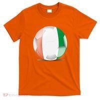 Soccer Ball Country Flag Ivory Coast T-Shirt thumb 0