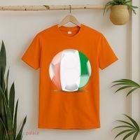 Soccer Ball Country Flag Ivory Coast T-Shirt thumb 2