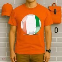 Soccer Ball Country Flag Ivory Coast T-Shirt thumb 6