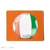 Soccer Ball Country Flag Ivory Coast Mousepad thumb 0