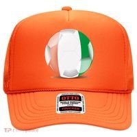 Soccer Ball Country Flag Ivory Coast Hat thumb 0
