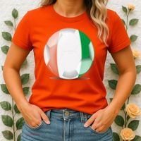 Soccer Ball Country Flag Ivory Coast Women's T-Shirt thumb 2