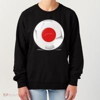 Soccer Ball Country Flag Japan Women's Sweatshirt thumb 0