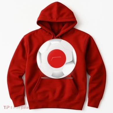 Soccer Ball Country Flag Japan Hoodie