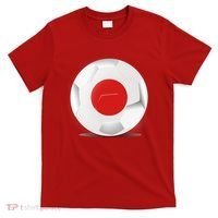 Soccer Ball Country Flag Japan T-Shirt thumb 0