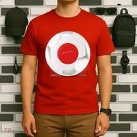 Soccer Ball Country Flag Japan T-Shirt thumb 6