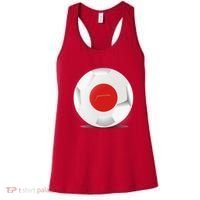 Soccer Ball Country Flag Japan Women's Tank Top thumb 0