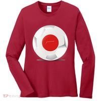 Soccer Ball Country Flag Japan Women's Long Sleeve Shirt thumb 0