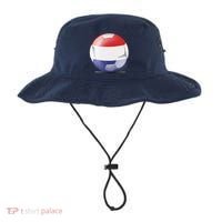 Soccer Ball Country Flag Netherlands Bucket Hat thumb 0