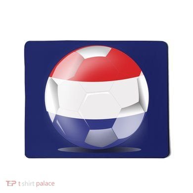 Soccer Ball Country Flag Netherlands Mousepad