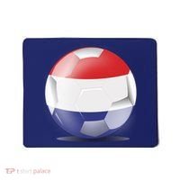 Soccer Ball Country Flag Netherlands Mousepad thumb 0