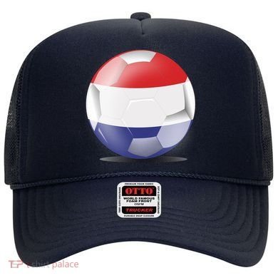 Soccer Ball Country Flag Netherlands Hat