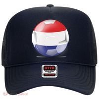 Soccer Ball Country Flag Netherlands Hat thumb 0