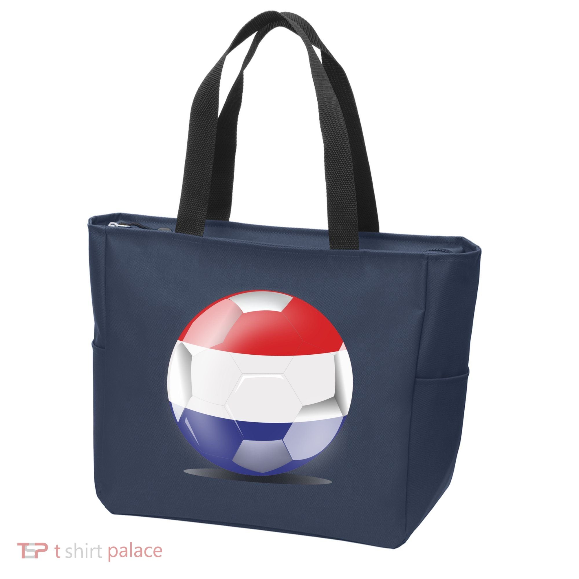 Soccer Ball Country Flag Netherlands Tote Bag