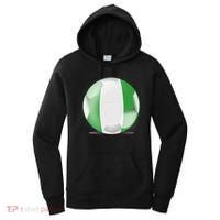 Soccer Ball Country Flag Nigeria Women's Hoodie thumb 0