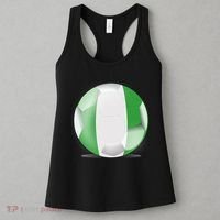 Soccer Ball Country Flag Nigeria Women's Tank Top thumb 3
