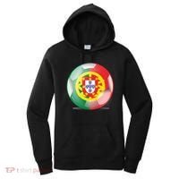 Soccer Ball Country Flag Portugal Women's Hoodie thumb 0