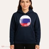 Soccer Ball Country Flag Russia Hoodie thumb 5
