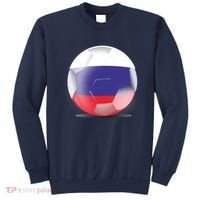 Soccer Ball Country Flag Russia Sweatshirt thumb 0
