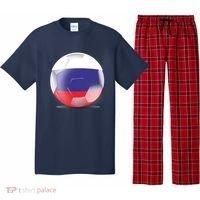Soccer Ball Country Flag Russia Pajama Set thumb 0