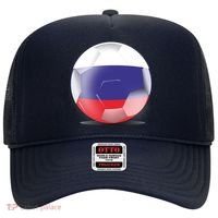 Soccer Ball Country Flag Russia Hat thumb 0