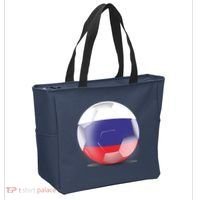 Soccer Ball Country Flag Russia Tote Bag thumb 2