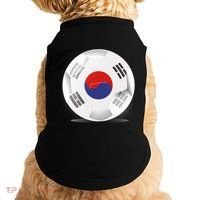 Soccer Ball Country Flag South Korea Doggie Tank thumb 0