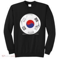Soccer Ball Country Flag South Korea Sweatshirt thumb 0