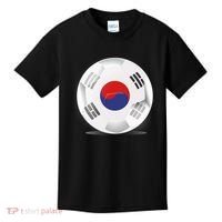 Soccer Ball Country Flag South Korea Kids T-Shirt thumb 0