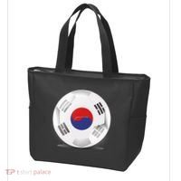 Soccer Ball Country Flag South Korea Tote Bag thumb 3