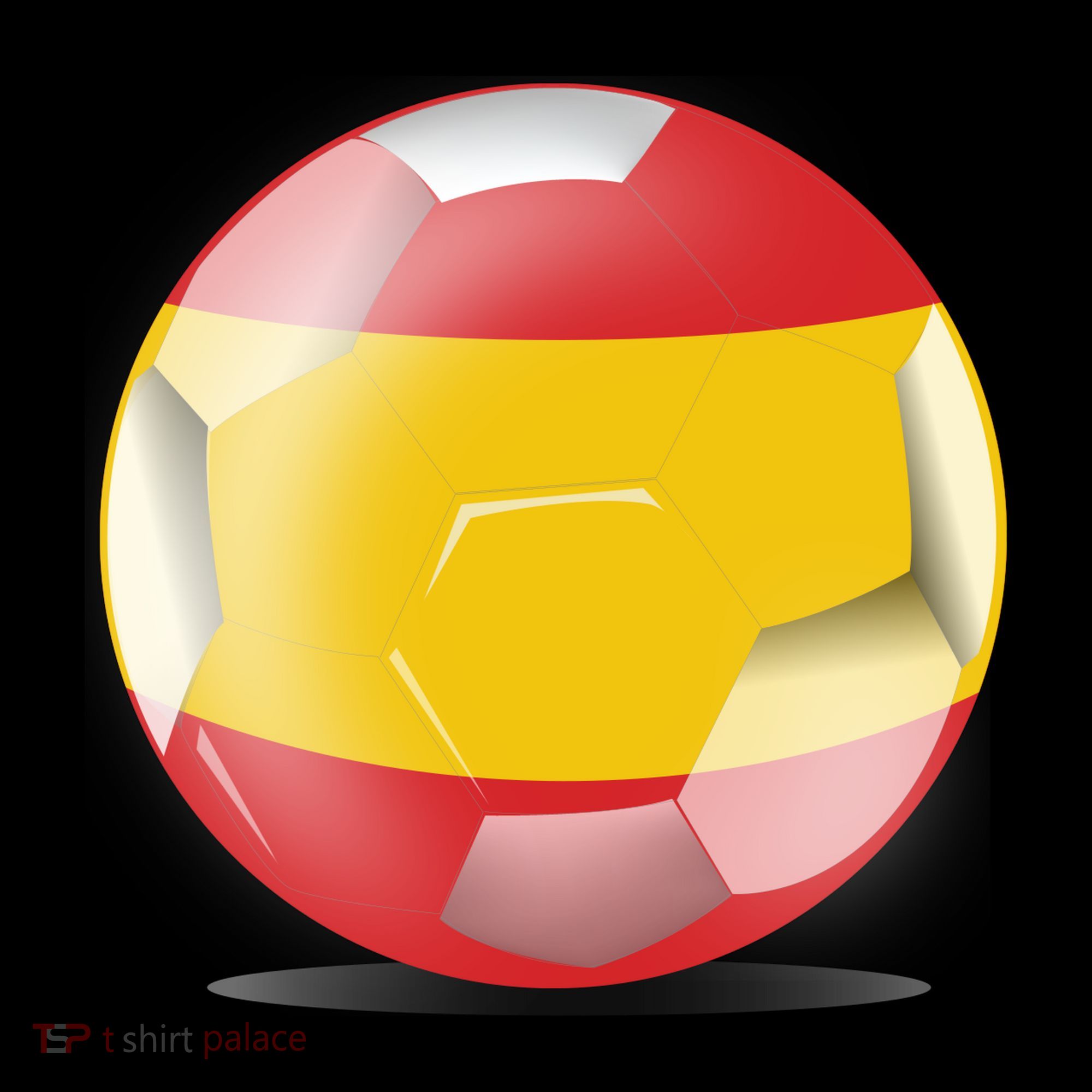 Soccer Ball Country Flag Spain Coffee Mug