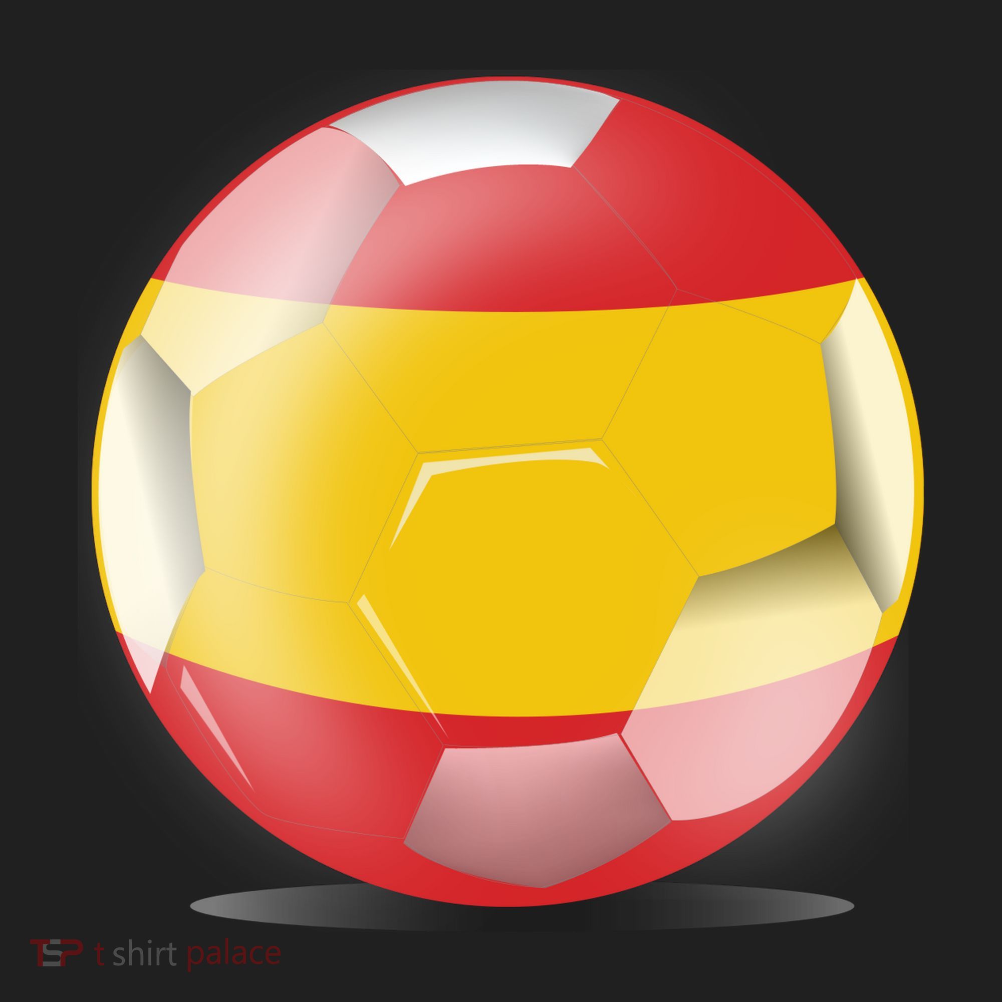 Soccer Ball Country Flag Spain Tumbler