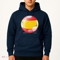 Soccer Ball Country Flag Spain Hoodie thumb 2