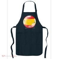 Soccer Ball Country Flag Spain Apron thumb 0