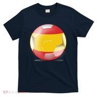 Soccer Ball Country Flag Spain T-Shirt thumb 0