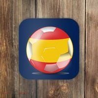 Soccer Ball Country Flag Spain Coaster thumb 0