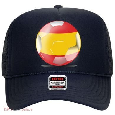 Soccer Ball Country Flag Spain Hat